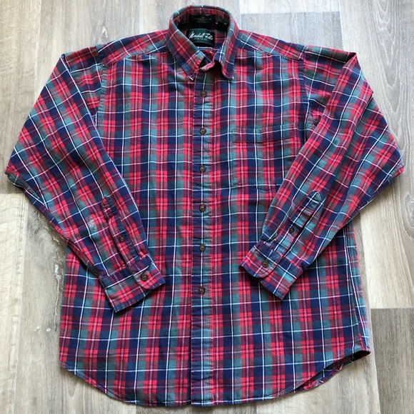 CLEARANCE✨ Vintage Plaid Button Down Shirt - Picture 1 of 11